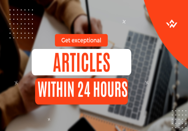 I will write an article or blog on any topic