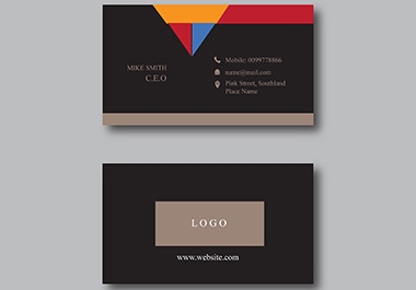 Business Card design with Smart look