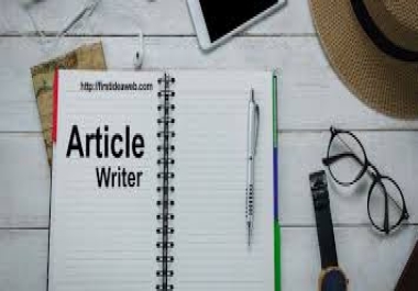 I will write 1000 words article for you