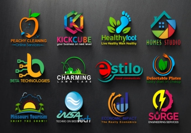 I will do awesome 2d 3d logo design for your business,  company,  brand and website