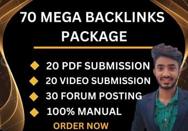 I Will Do Manual Do follow MIX Baacklinks Or Linkbuilding