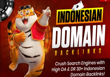 Get 50 ID PBN Homepage Blogroll / Sidebar / Footer Links Powerful Casino & Poker SEO -