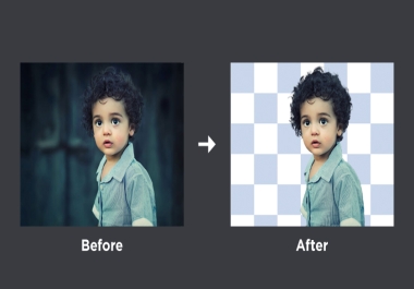 Removing or Changing background of 20 Images