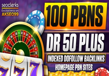 Get Permanent 100 PBN DR 50+ Homepage Dofollow High Authority SEO Backlinks