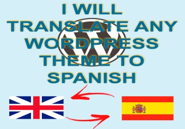 Translate any wordpress theme and plugin to spanish