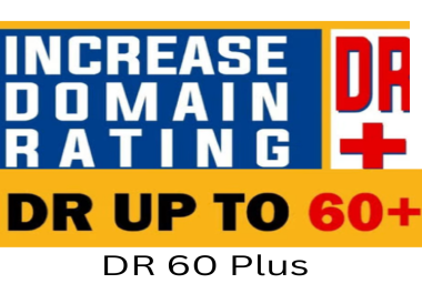 Increase Domain Rating DR 60 Ahref