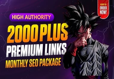 Google Ranking With - Powerfull 2000 SEO Backlinks Package With Faster Google Ranking