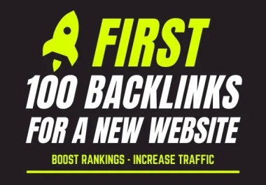 100 Unique High Quality SEO Backlinks Link Building For Google Top Ranking