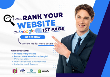 I will provide best on page SEO and technical SEO services to your website.