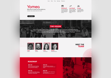 I will create a responsive landing page for your service/product