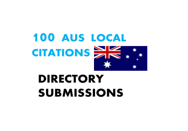 I will submit 100 Australia high quality Directory submissions
