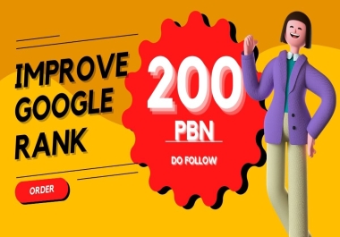 Get 200 Web 2.0 & PBN Homepage Quality Contextual Backlinks,  Buy Dofollow SEO
