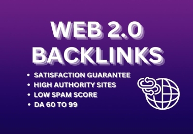 I will manually create 50 web 2.0 super blogs with login contextual backlinks