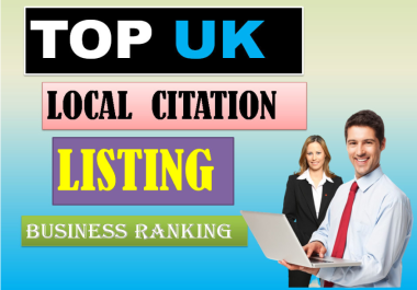 I will create 350 local citations for UK