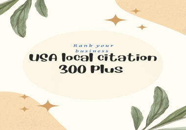 I will list your business information to top 70 USA UK AUSTRALIA local citations sites.