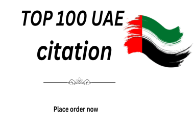 i will do 50 local citation or local listing for UAE local business