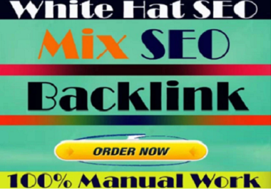 All In One 300 Dofollow Mixed backlinks,Web2.0,Directory submission,Profile Creation,ads post etc 