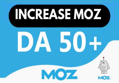 I will increase domain authority 50 moz da 50