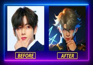 I will convert your photo to a fantastic art as your requirement using ai