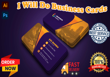I will do modern,  minimalist,  luxury business card and logo design