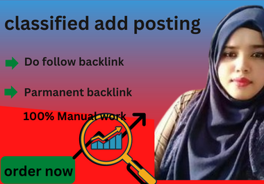 I will do proper high ad posting for you website