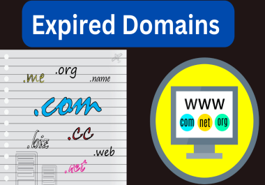 I will do expired domain research in just 24 hours