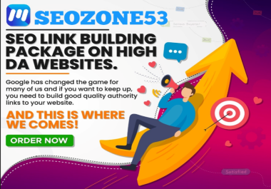 Boost Your Website With SEO Link Building Package On High Da Websites