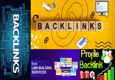 I will build high authority quality SEO do follow backlinks or link building