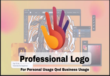 I will do a professional logo for personal usage and business usage