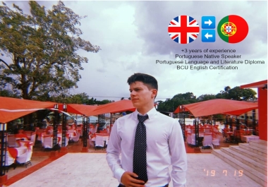 Professional Translations English-Portuguese. 8 USD per 1000 words