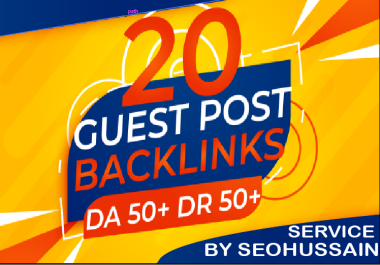 Write and Publish 20 guest post Niche Dofollow Boost your SEO Ranking