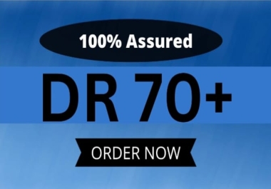 I will increase domain rating DR ahrefs domain rating 70 plus