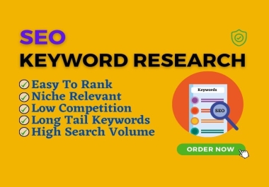 I Will Do 20 Most Profitable Keywords Research For Your Website OR Niche