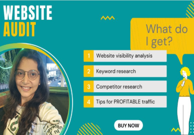 I will provide an actionable SEO audit for your website