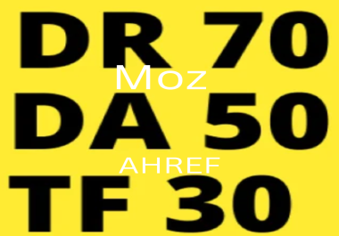 Increase DR 70 plus da 50 plus tf 30 plus