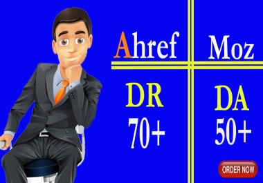 I will increase Domain Authority DA and DR rating