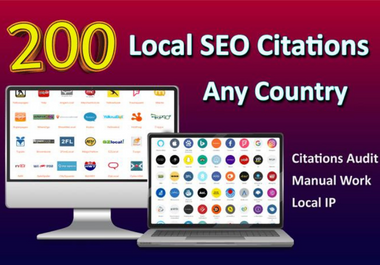 I will list your business and local citation in top USA, UK. AU local SEO citations