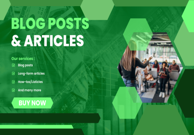 I will create a 1000-2000 word blog post or article