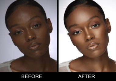 I will do Professionally retouch your 10 images with quick turn around