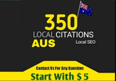I will do top Australia local citations 50