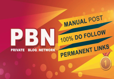 150 manual pbn post dofollow backlinks high da 50+