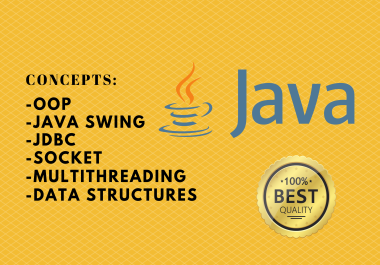 I will do your OOP projects in Java