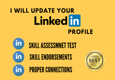 I will guide you for your linkedin Assessment tests