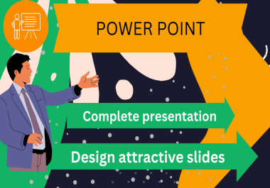 I will create standard and Eye-catching PowerPoint Presentation