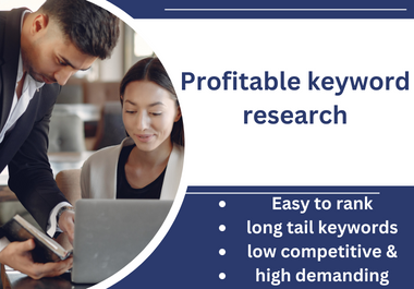 I will do profitable Keyword Research for your business.