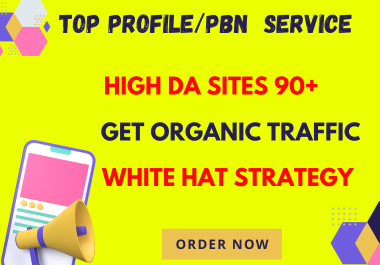 I will do 60 high DA & PA Social Profile Creation Backlinks