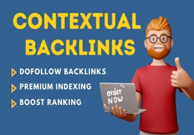 I will build SEO backlinks with high quality contextual link building