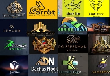 I Will design modern,  Minimalist and 3D creative business and Gaming logo