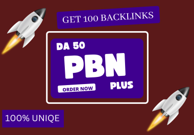 Build 100 PBN DA 50 PLUS HomePage PBNs Dofollow Backlinks