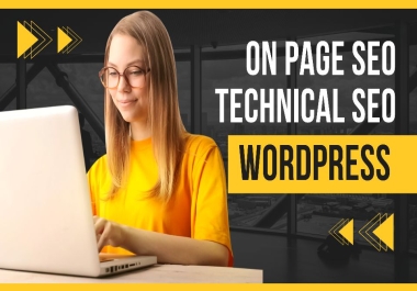 I will do On-page WordPress SEO for site fixes